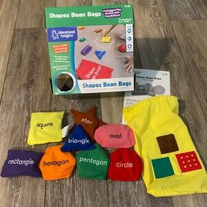 2/$10 Shapes bean bags